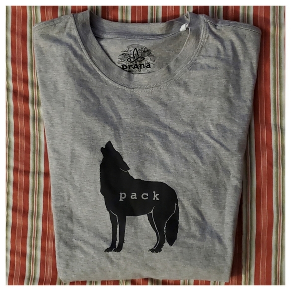 Prana Other - PRANA Wolf Pack Journeyman T-Shirt Mens Medium M